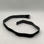 Mens Black Adjustable Double O-Ring Strap Waist Belt Size Medium image number 1