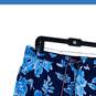 NWT Tommy Hilfiger Mens Navy Blue Floral Elastic Waist Swim Trunks Size XL image number 4