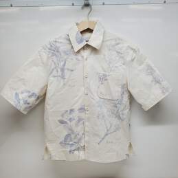 SageSalt 100% Cotton Short-Sleeve Shirt w/ Floral Print