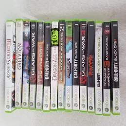 X-Box 360Pre-owned Mixed Variety Lot of 15. 1(Too Human) is NEW