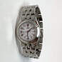 Designer Victorinox Swiss Army Alliance Silver-Tone Strap Quartz Wristwatch image number 5