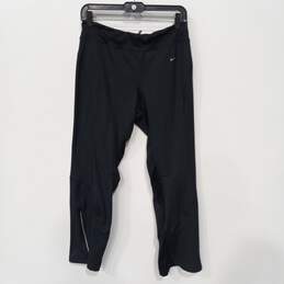 Nike Women's Dri-Fit Black Stretch Activewear Pants Size M