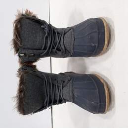 Women's Blue Boots Size 7 alternative image