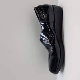 Cole Haan Air Black Patent Leather Shoes Waterproof Rain Shoes Size 8.5b alternative image