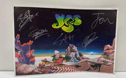 Limited Edition 2016 Print Signed by The Band YES
