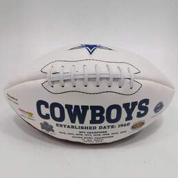 HOF Emmitt Smith Autographed Football Dallas Cowboys alternative image