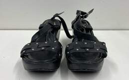 Fossil Leather Strappy Sandals Black 8 alternative image