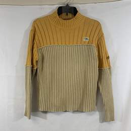 Women's Yellow/Beige Timberland Sweater, Sz. S