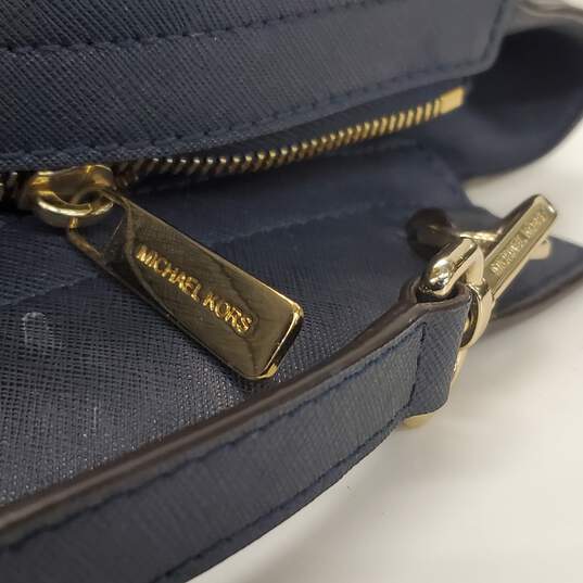 Michael Kors Large Saffiano Leather Tote Shoulder Bag image number 3