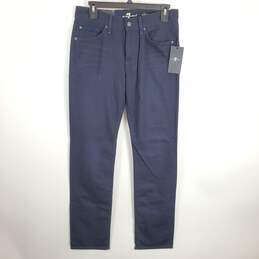 For All Man Women Dark Blue Straight Jeans Sz 29 NWT