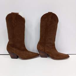 Thursday Everyday Women's Brown Leather Boots Size 11 alternative image
