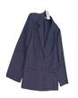 Vintage Womens Blue Long Sleeve Collared Blazer Suit Jacket Size 12 image number 3