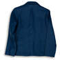 NWT Womens Blue Long Sleeve Single Breasted Two Button Blazer Size 8P image number 2