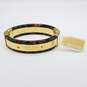 Michael Kors - Est.1981 Gold Tone Fauxtortise  - Shell Hinge 2 1/2 Bracelet W/Tag 53.0g image number 3