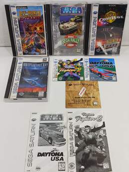 7pc Bundle of Assorted Sega Saturn Video Games
