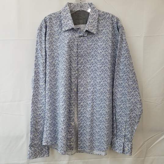 Calvin Klein Temp Regulation Extreme Slim Men's LS Cotton Button L Shirt image number 1