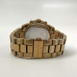 Designer Michael Kors MK5128 Gold-Tone Stainless Steel Analog Wristwatch alternative image