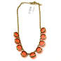 NWT Designer J Crew Gold-Tone Jumbo Bead Ball Orb Bubble Statement Necklace image number 3