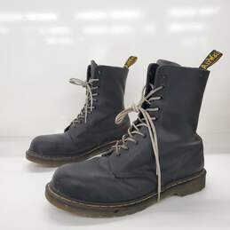 Dr. Martens 1919 Black Leather 10 Eye Steel Toe Work Boot Men's Size 14