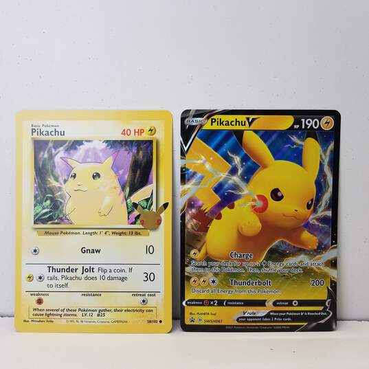 Rare Jumbo Pokémon Holographic Trading Card Singles (Set Of 10) image number 4