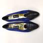 Mr. Jay Women's Blue Leather Heels Size 6.5 image number 5
