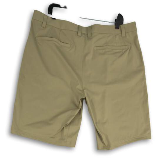 NWT Rhone Mens Khaki Commuter Pockets Golf Performance Chino Shorts Size 38 image number 2