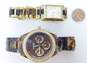 Fossil 2795 & 3330 Rhinestone Tortoise Shell Watches 120.7g image number 8