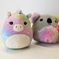 Kelly Toy Original Squishmallows 5 Inch Mini Plush set of 6 and Ressie Red Apple 8 Inches image number 3