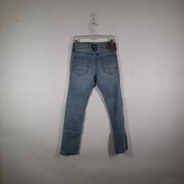NWT Mens Slim Fit Distressed Performance Denim Straight Leg Jeans Size 27X30 alternative image