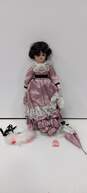 Brinn's Nostalgic Virginia Porcelain Doll w/Box and Accessories image number 1