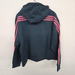 Adidas Blue & Pink Loose Fit Jacket alternative image