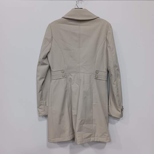 Kenneth Cole Women's Light Gray Trench Coat Size XS image number 2