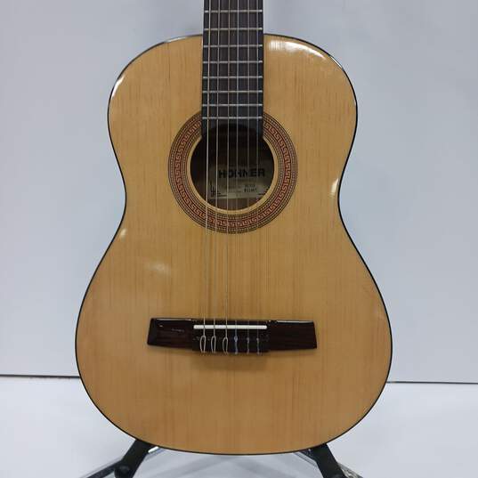 Hohner Acoustic Guitar HCO2 w/ Capo, Pick, & Case image number 4