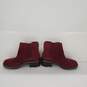 Women Vince Camuto Ankle Bootie Size-7 new (Maroon) image number 3