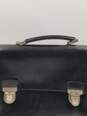 Authentic Prada Black Leather Briefcase image number 7