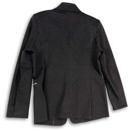 NWT Womens Gray Peak Lapel Pockets Single Breasted Two Button Blazer Sz XL alternative image