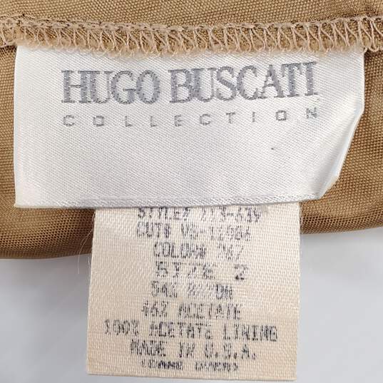 Hugo Buscati Women Brown Skirt Sz 2 image number 3