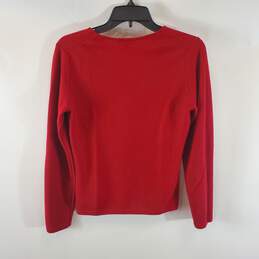 Land's End Women Red Cashmere Sweater S alternative image