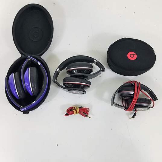 Bundle of 3 Assorted Beats by Dr. Dre Headphones image number 1