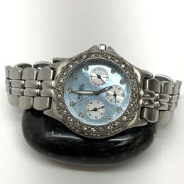 Designer Fossil BQ-9111 Silver-Tone Stainless Steel Round Analog Wristwatch alternative image