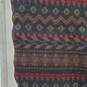 Vintage Woolrich Black Aztec Pattern Woven Wool Blanket image number 2