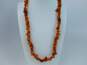 Artisan Chunky Amber Nugget Necklace 49.5g image number 1