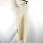 Topshop Women Ivory Metallic Dress Sz 2 NWT image number 2