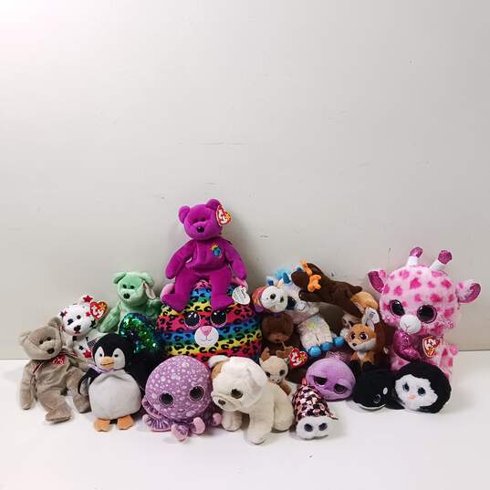 10 Pound Bundle of Assorted TY Stuffed Animals image number 2