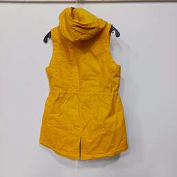 Athleta Golden Oldie Yellow Rockview Hooded Vest Women's Size XS NWT alternative image