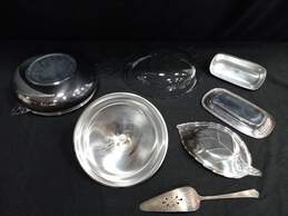 Vintage Set of Assorted Silver Tone Cookware alternative image
