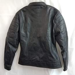 Laverappelle Men's Genuine Leather Biker Jacket Size S Black alternative image