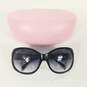Juicy Couture Black Oversized Round Sunglasses image number 7