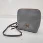 Dooney & Bourke Wexford Gray Leather Trixie Crossbody Bag image number 1