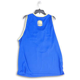 Mens Blue Golden State Warriors Basketball Pullover Jersey Size XXL alternative image